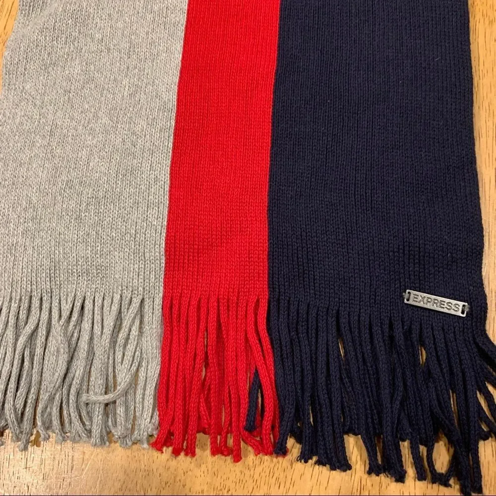 Express gray red